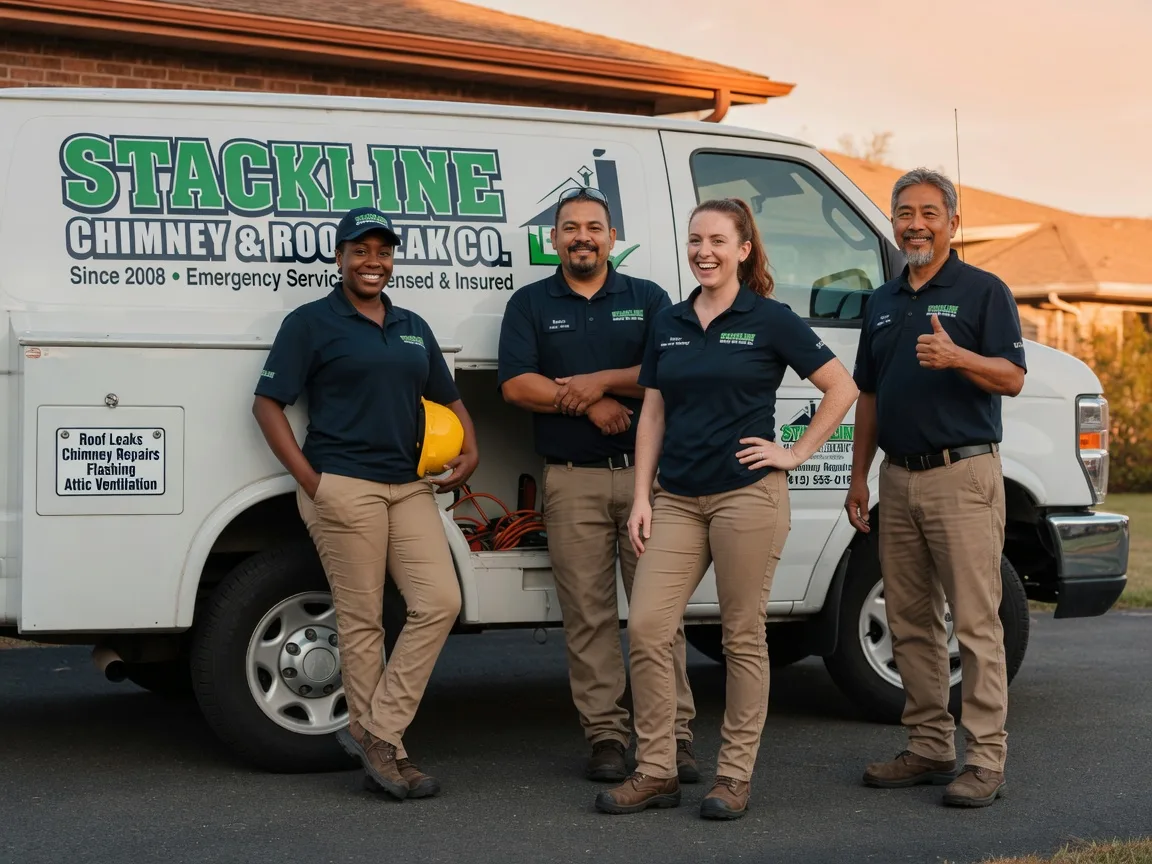 Chimney flashing repair company in Viola, KS